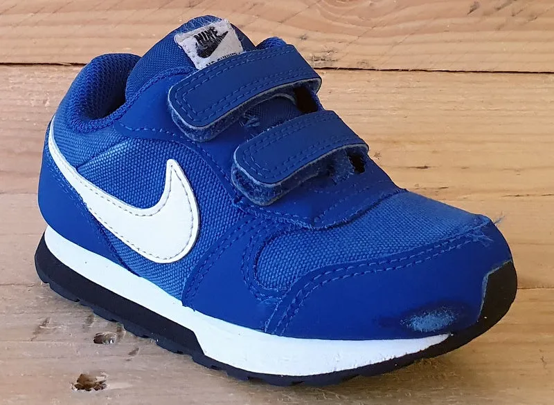 Nike MD Runner Low Textile Kids Trainers UK6.5/US7C/EU23.5 806255-411 Blue/White