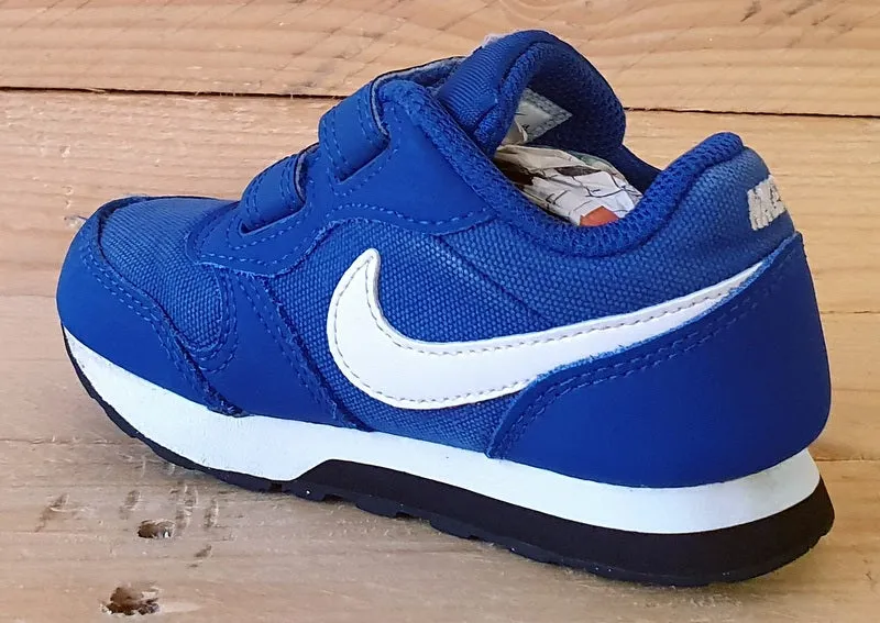 Nike MD Runner Low Textile Kids Trainers UK6.5/US7C/EU23.5 806255-411 Blue/White