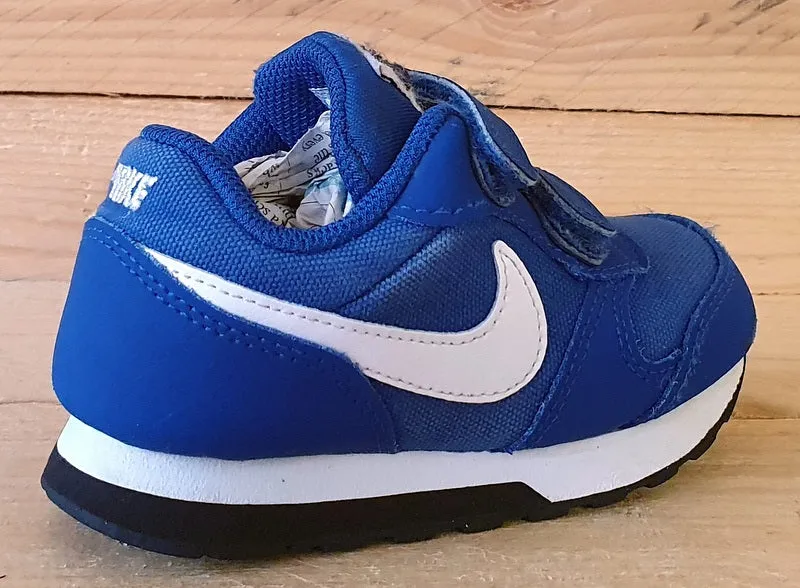 Nike MD Runner Low Textile Kids Trainers UK6.5/US7C/EU23.5 806255-411 Blue/White