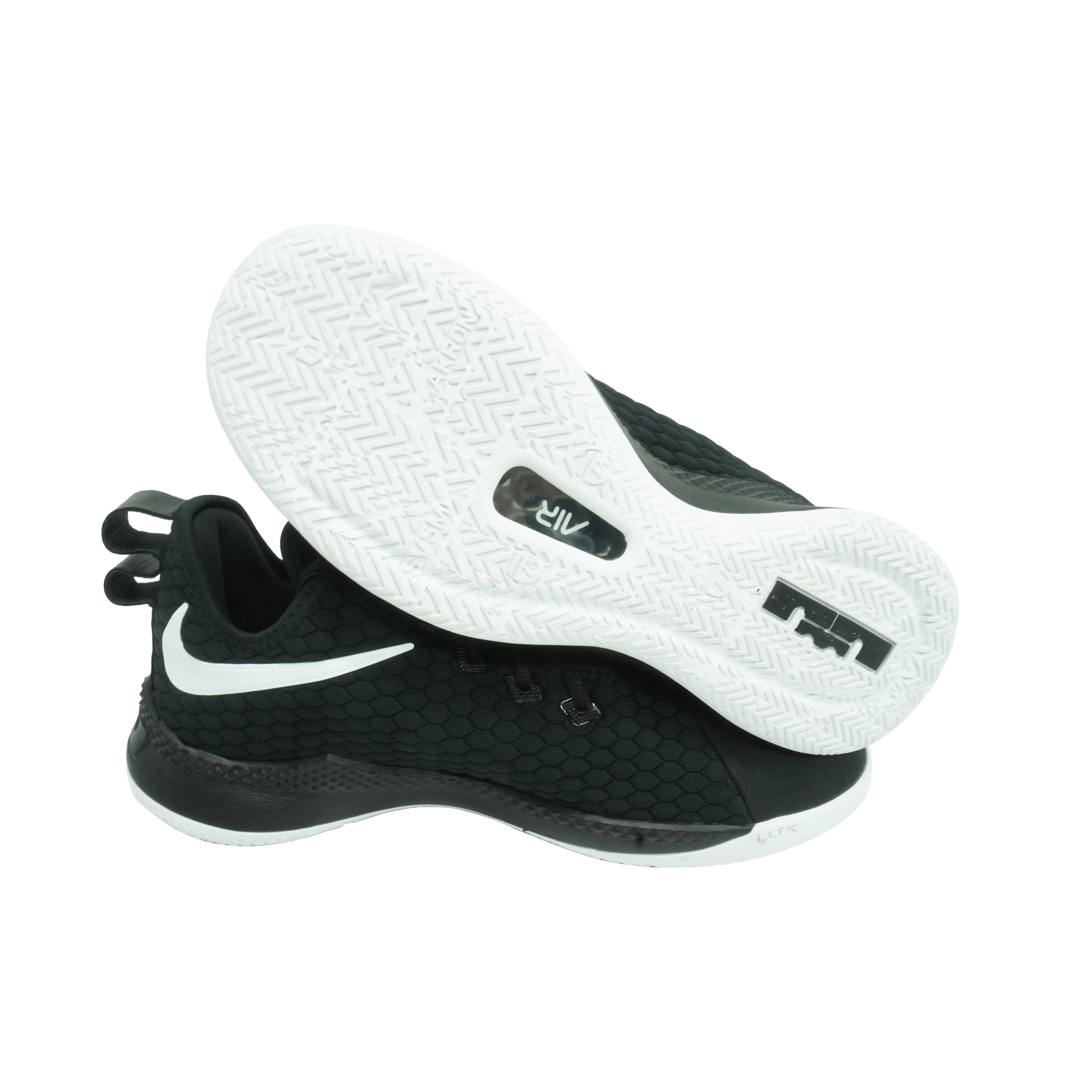 Nike Men's Lebron Witness III Basketball Shoes Black White Size 9.5