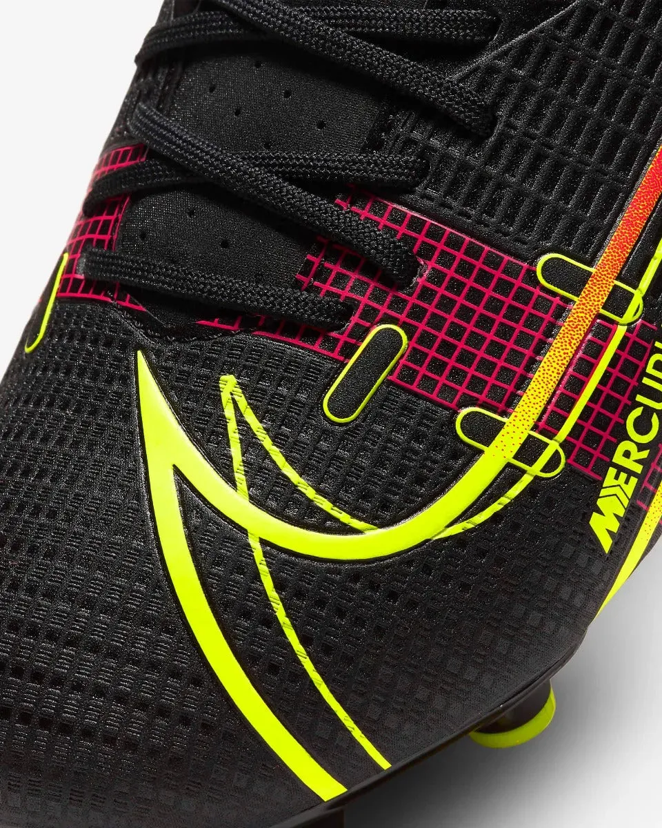 Nike Mercurial Vapor 14 Academy FG-MG - Black-Volt-Crimson