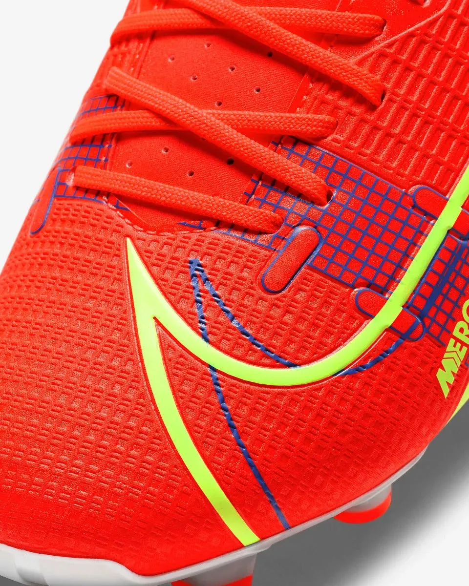 Nike Mercurial Vapor 14 Academy FG-MG - Bright Crimson-Volt-Indigo