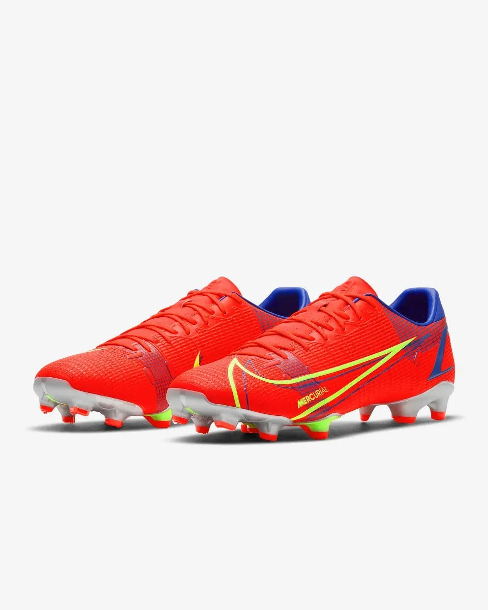 Nike Mercurial Vapor 14 Academy FG-MG - Bright Crimson-Volt-Indigo