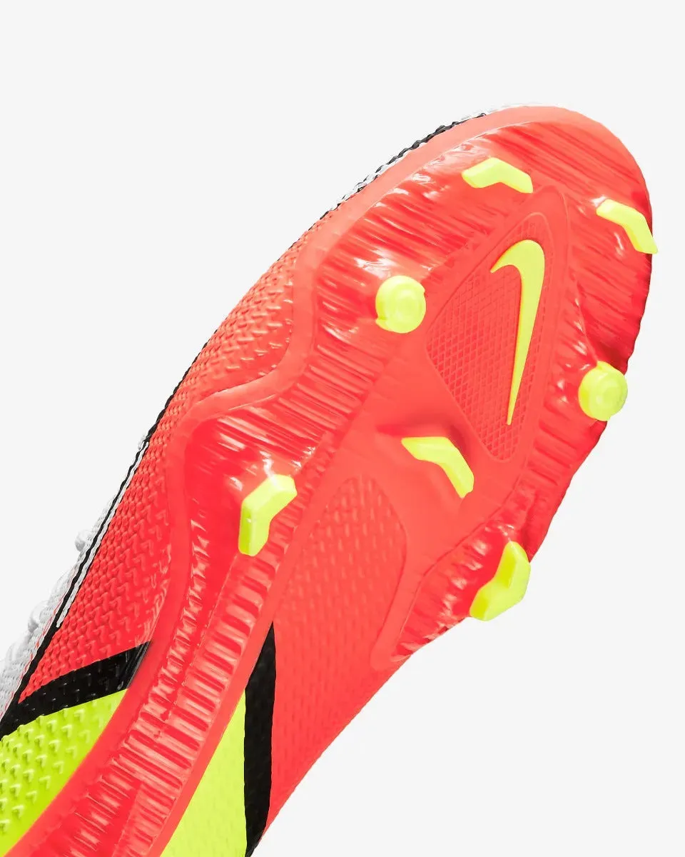 Nike Phantom GT2 PRO FG - White-Volt-Crimson