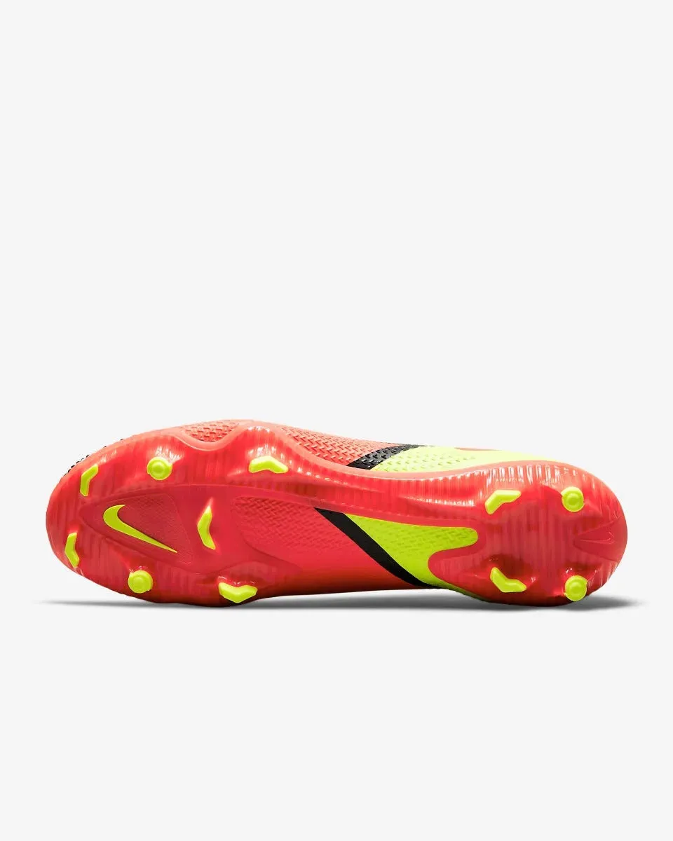Nike Phantom GT2 PRO FG - White-Volt-Crimson