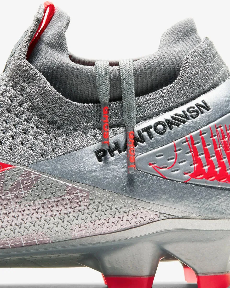 Nike Phantom Vision 2 Elite DF FG - Grey-Red