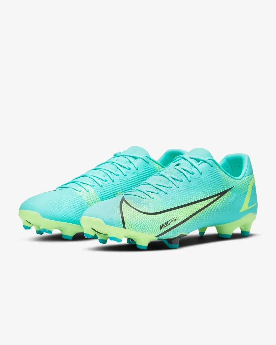 Nike Vapor 14 Academy FG-MG - Turquoise-Lime Glow