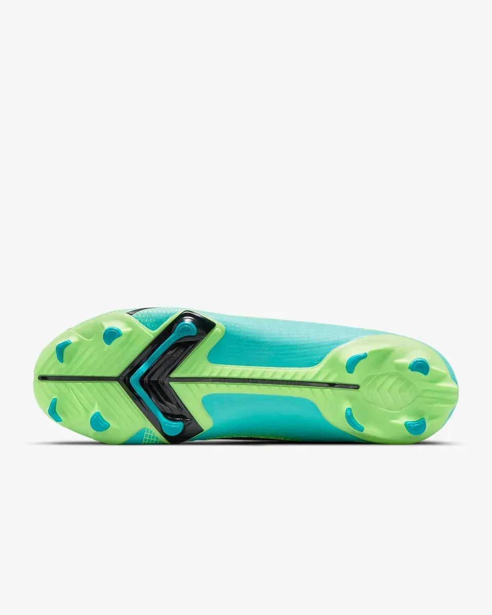 Nike Vapor 14 Academy FG-MG - Turquoise-Lime Glow