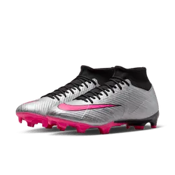 Nike Zoom Mercurial Superfly 9 Academy XXV - Metallic Silver/Hyper Pink/Black