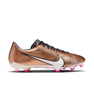 Nike Zoom Mercurial Vapor 15 Academy Q FG/MG Soccer Cleats - MetallicCopper