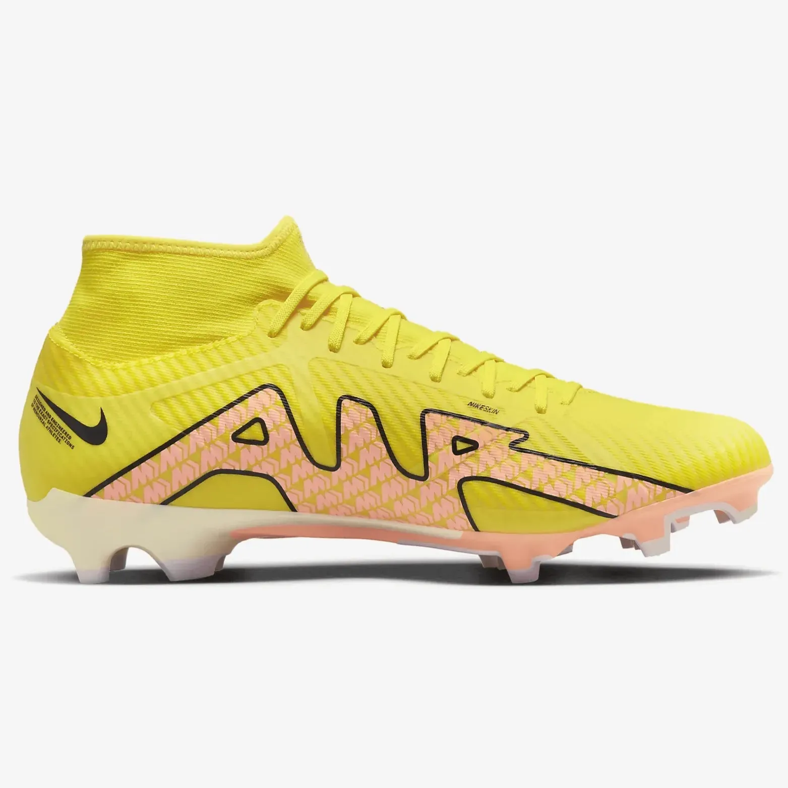 Nike Zoom Superfly 9 Academy FG-MG - Yellow Strike-Sunset Glow