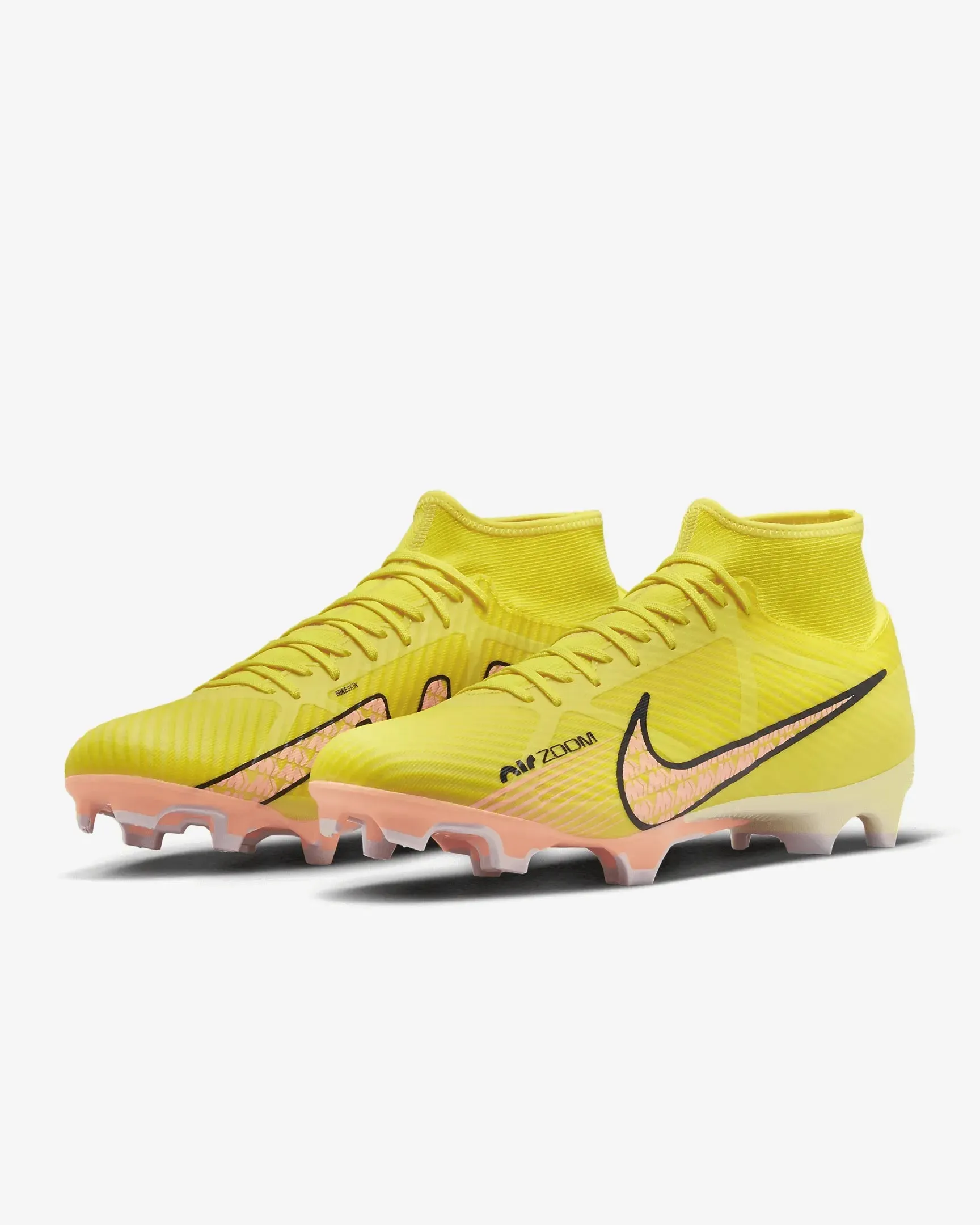 Nike Zoom Superfly 9 Academy FG-MG - Yellow Strike-Sunset Glow