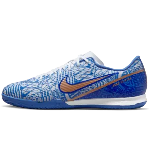 Nike Zoom Vapor 15 Academy CR7 Indoor - White-Metallic Copper