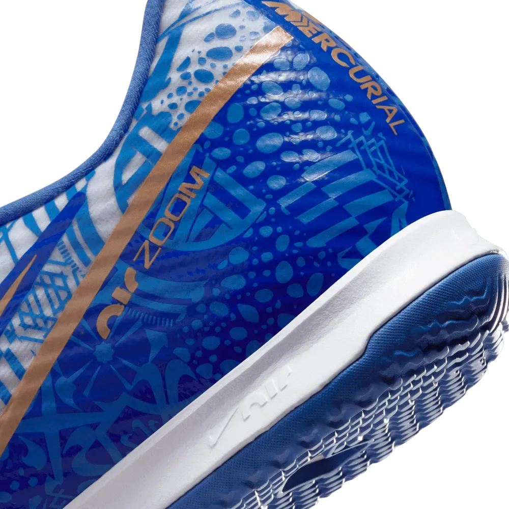 Nike Zoom Vapor 15 Academy CR7 Indoor - White-Metallic Copper