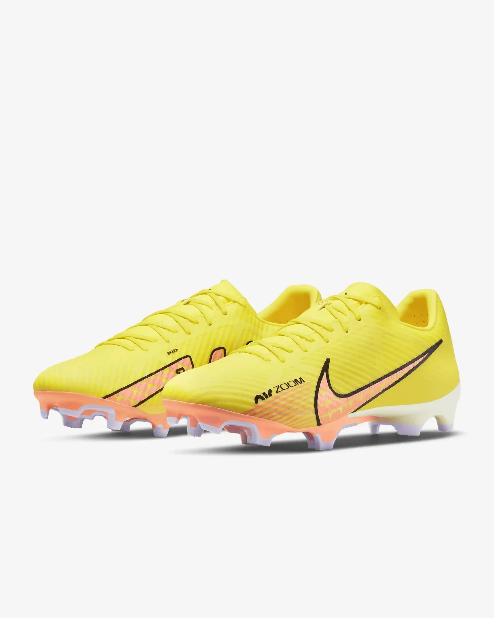 Nike Zoom Vapor 15 Academy FG/MG - Yellow Strike-Sunset Glow