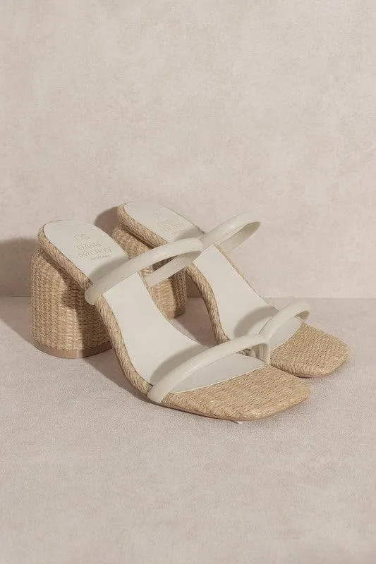 Oasis Society The Margaret Raffia Heel