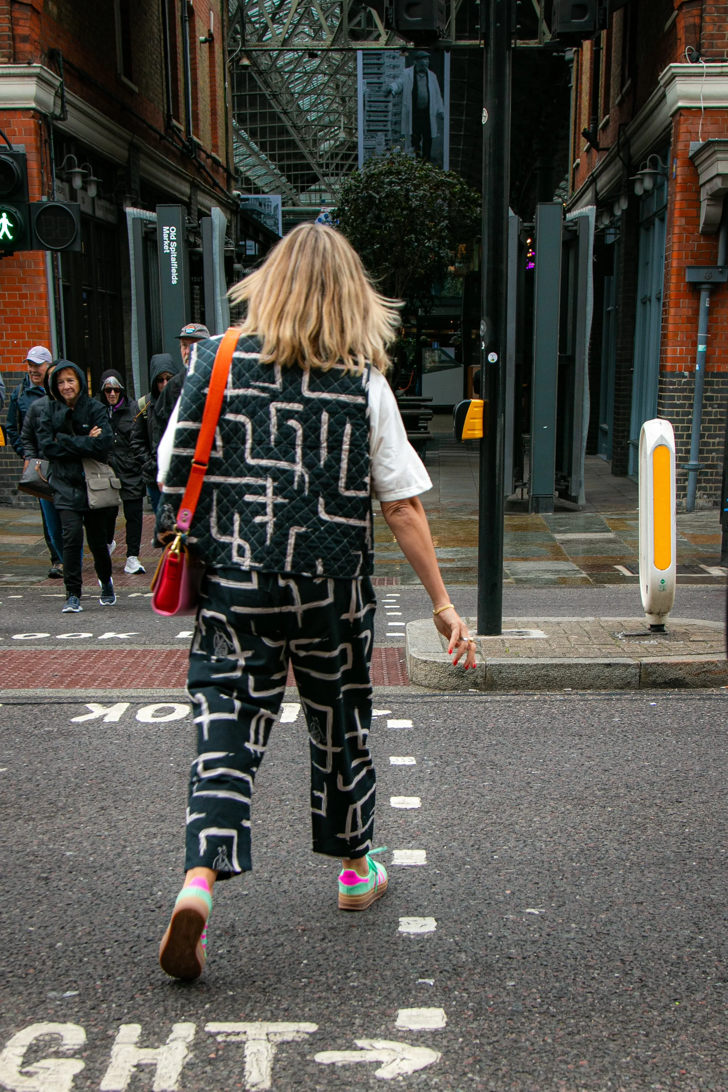 Organic Cotton & Linen Black & White Balloon Trousers by Wild Clouds