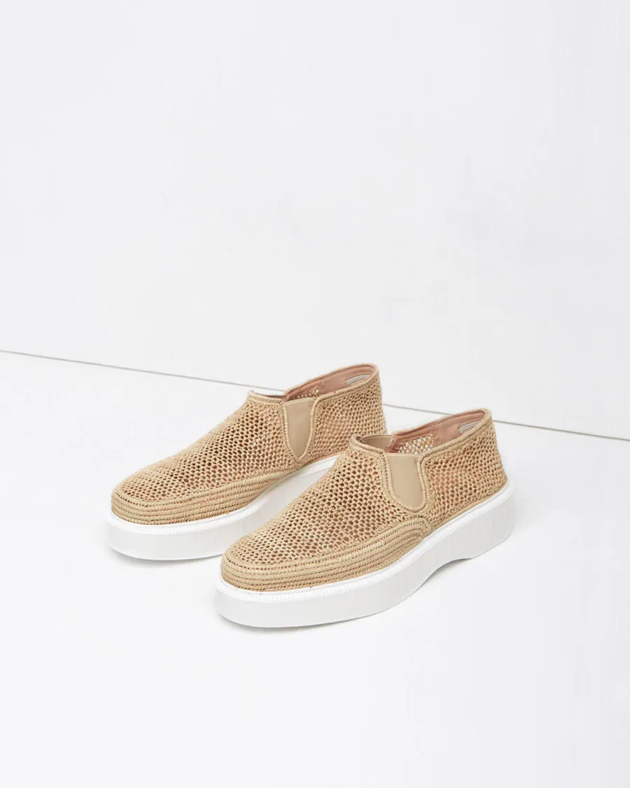 Pelizo Raffia Slip-On