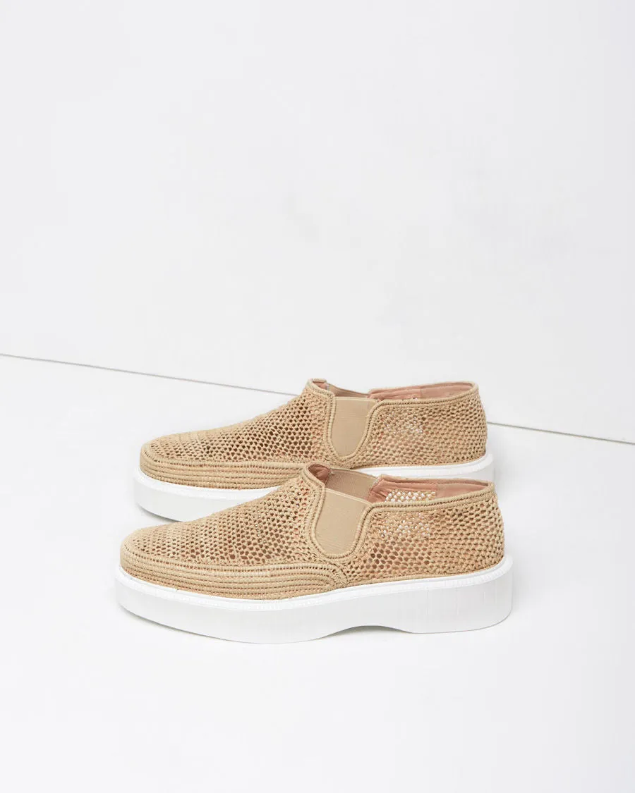 Pelizo Raffia Slip-On