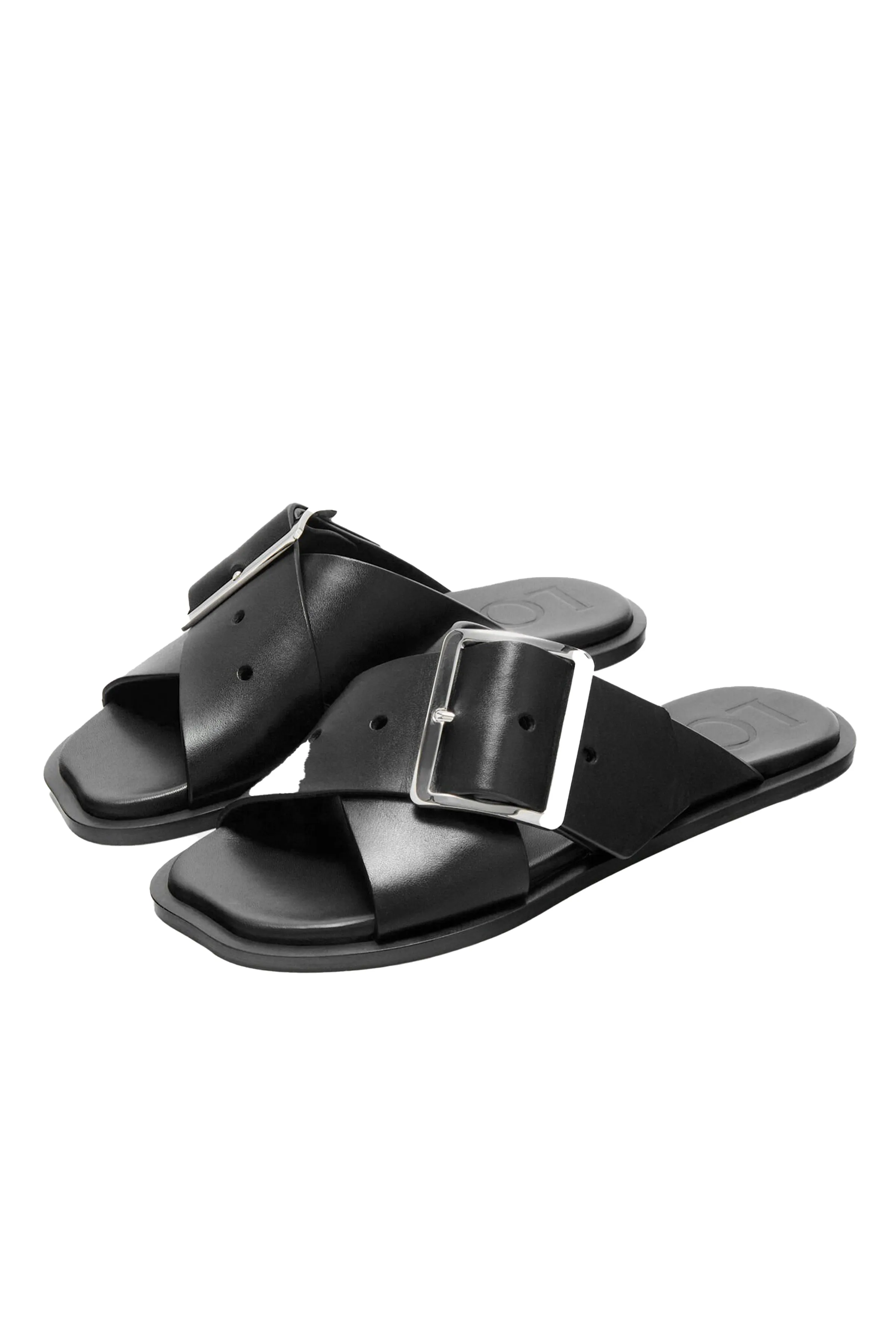 Petal Bow Flat Sandal