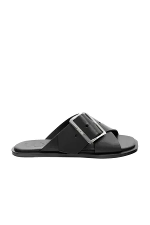 Petal Bow Flat Sandal