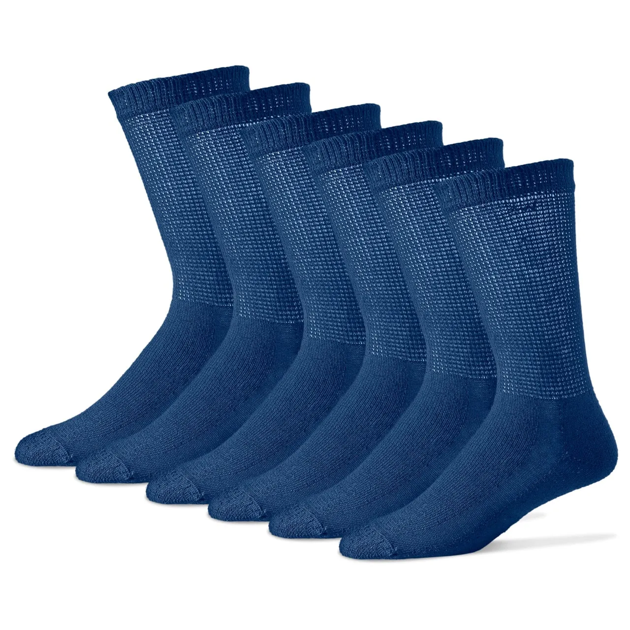 Physician's Choice Diabetic Crew Calf length Socks (12 Pair Pack)