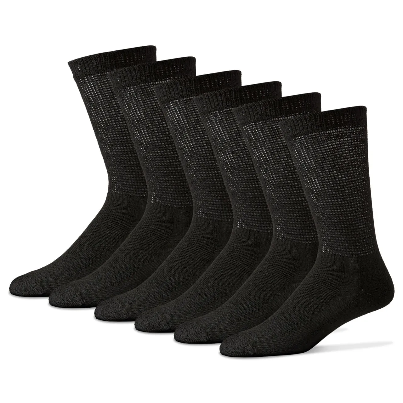 Physician's Choice Diabetic Crew Calf length Socks (12 Pair Pack)