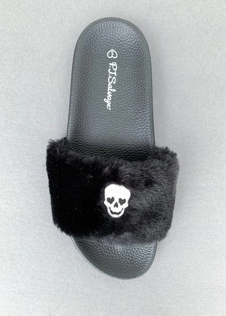 PJ Salvage Skull Slipper Slides ***FINAL SALE***