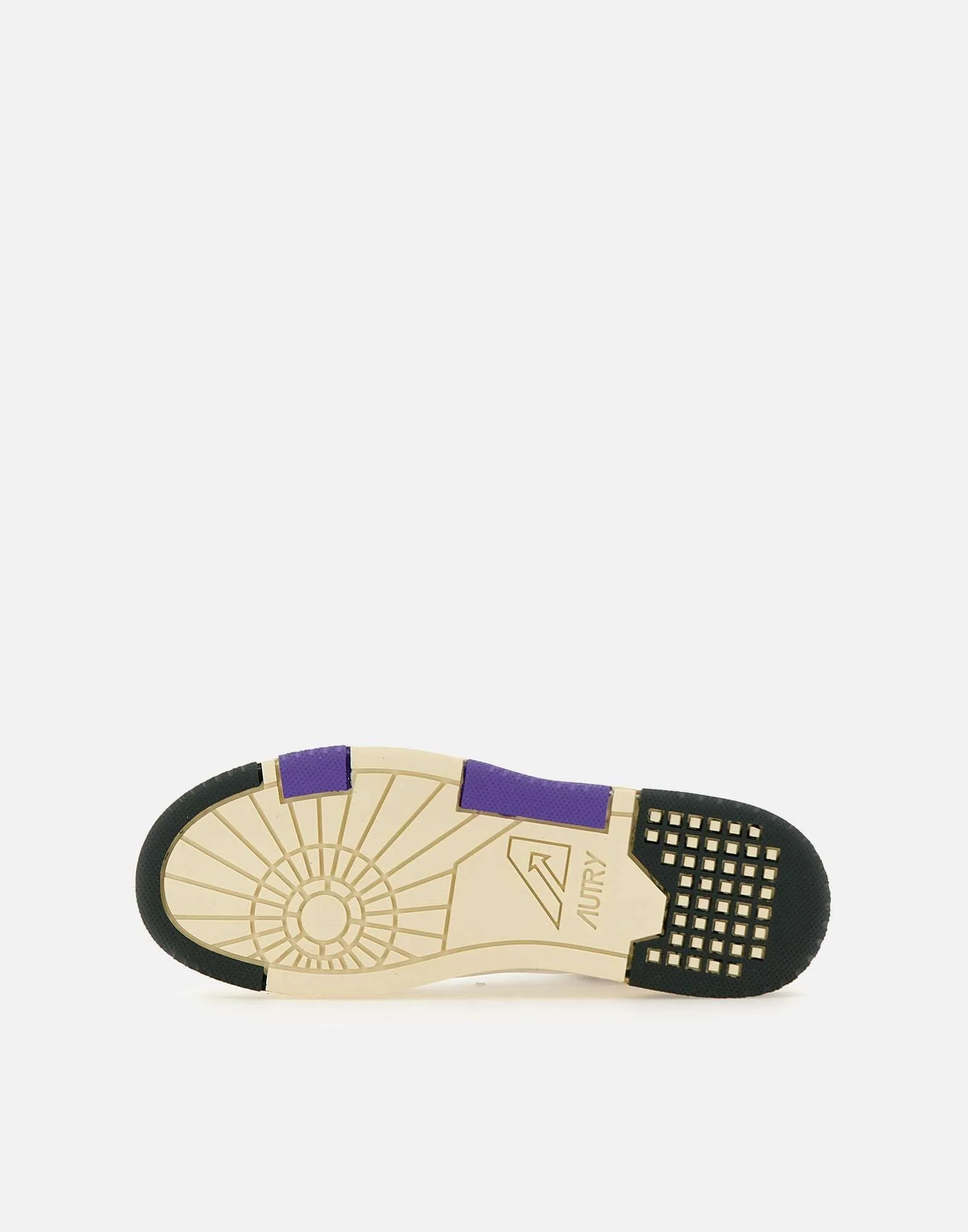 Purple Leather Sneakers
