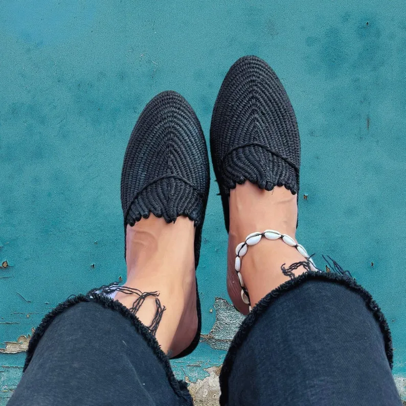 Raffia Sandals