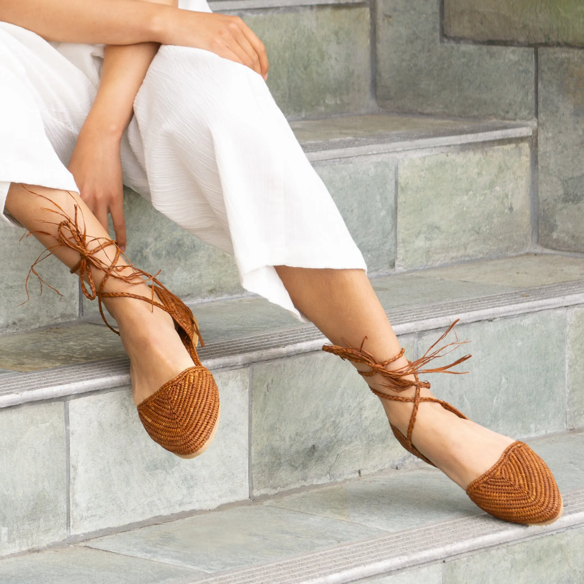 Raffia Sandals