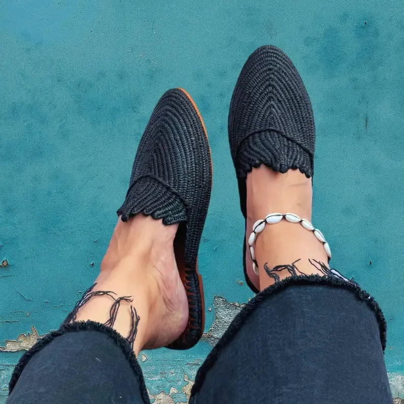 Raffia Sandals