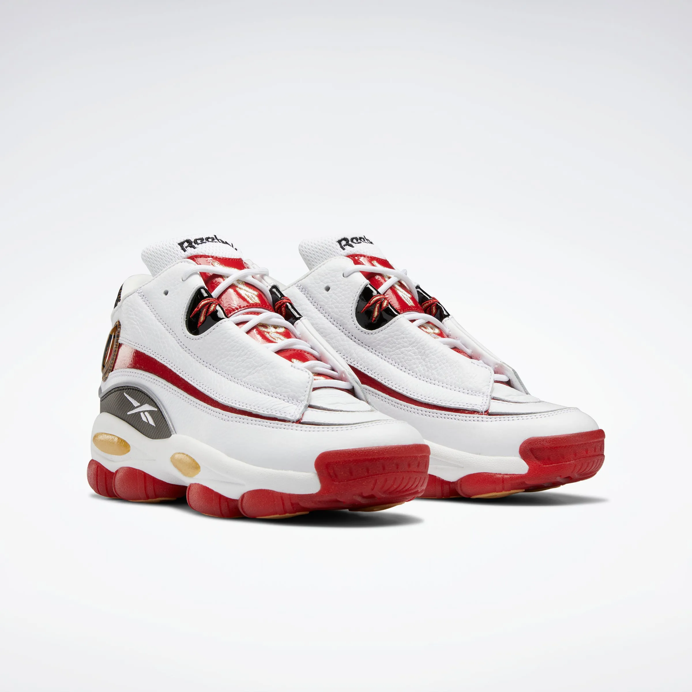 Reebok Footwear Men The Answer Dmx Shoes Ftwwht/Flasrd/Cblack