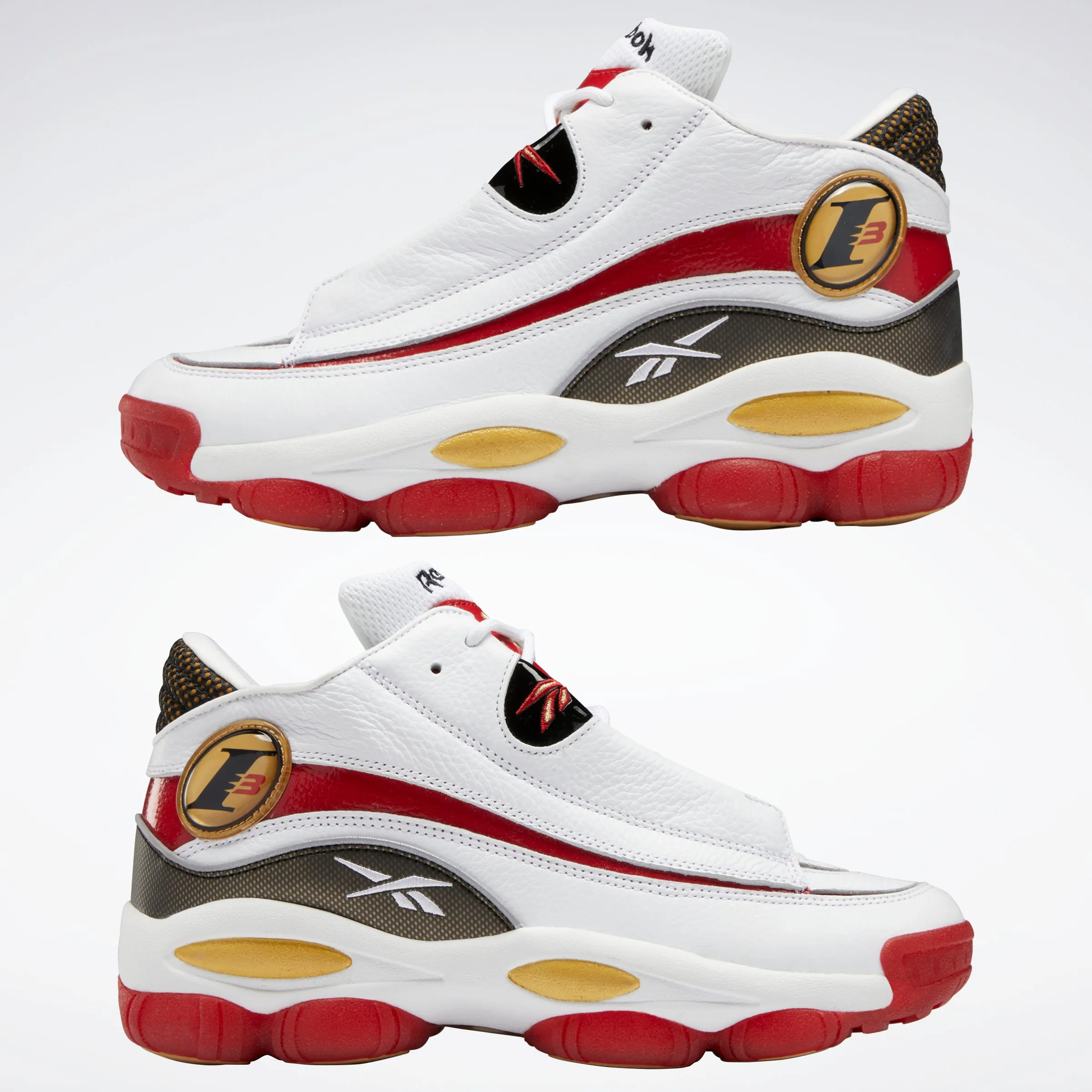 Reebok Footwear Men The Answer Dmx Shoes Ftwwht/Flasrd/Cblack