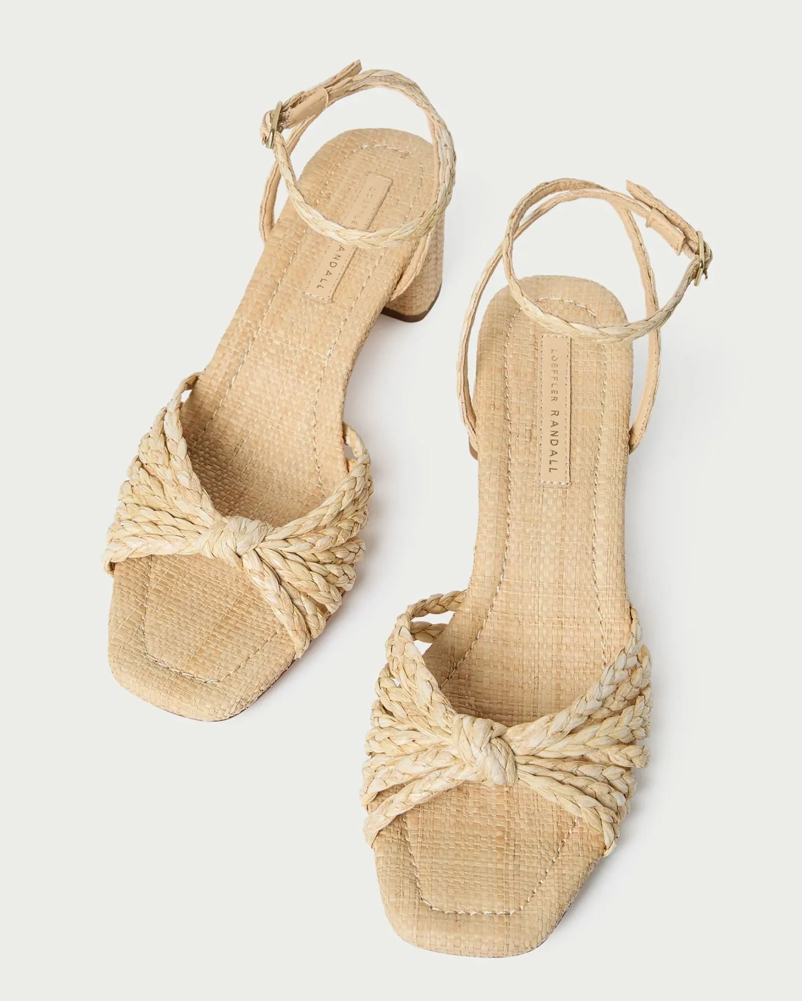 Riya Braided Mid Heel Sandal