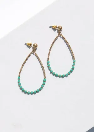 Rockport Beaded Colorful Drop Earrings - ***FINAL SALE***
