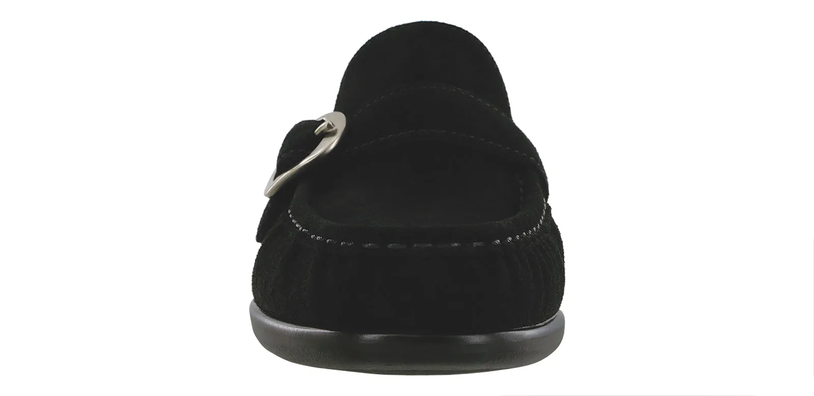 SAS Womens Lara Cross Buckle SlipOn