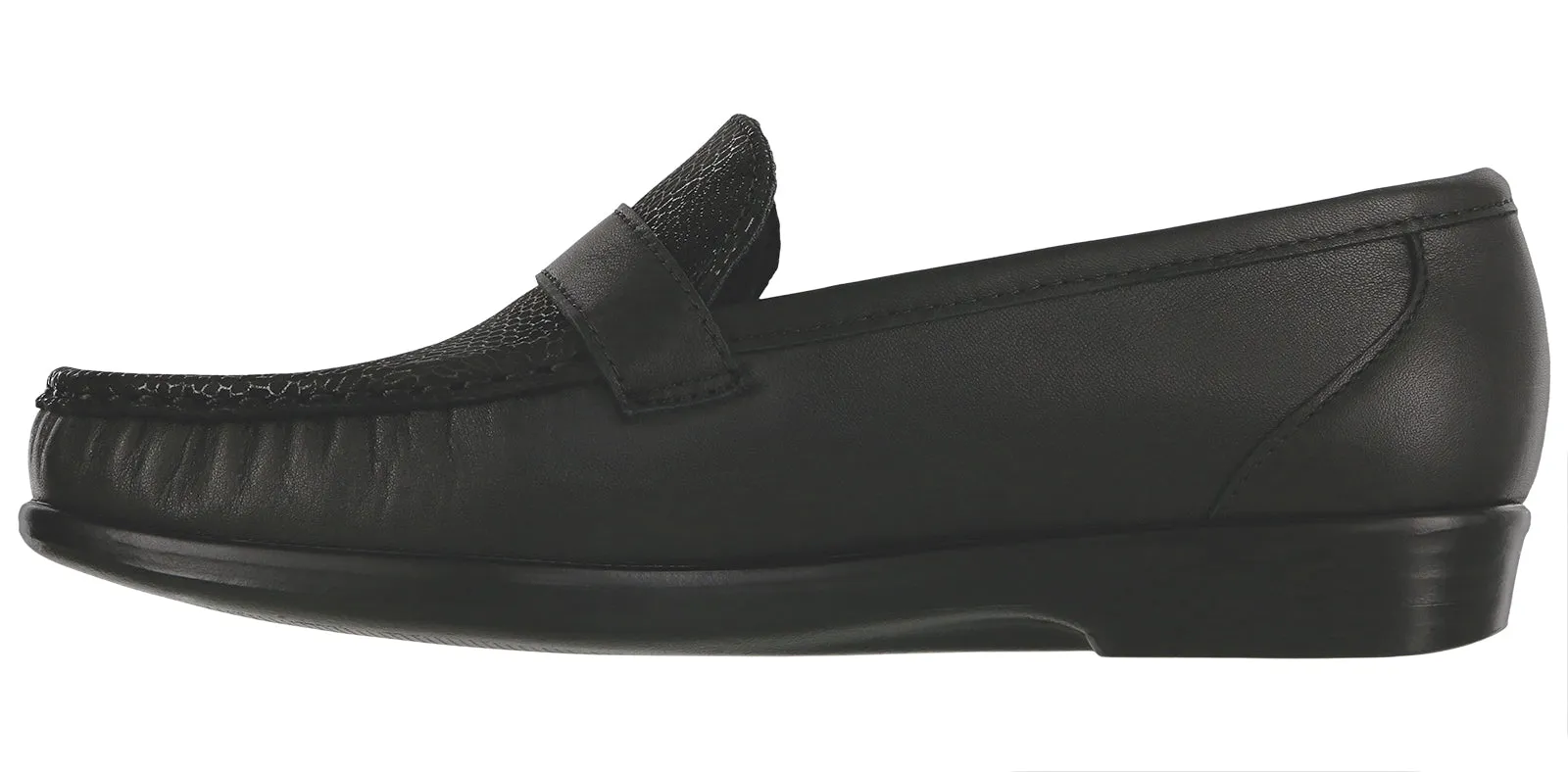 SAS Womens Lara Cross Buckle SlipOn
