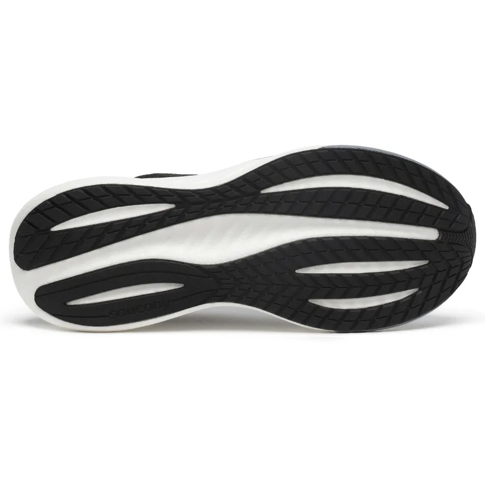 Saucony Men's Triumph 22 Running Shoes in Black/White - Online Exclusive