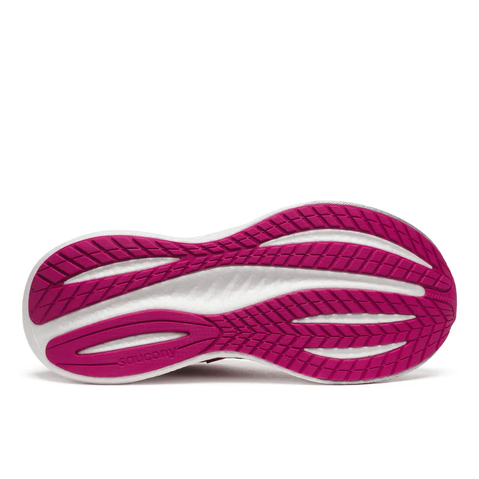 Saucony Women's Triumph 22 Running Shoes in Magenta - Online Exclusive