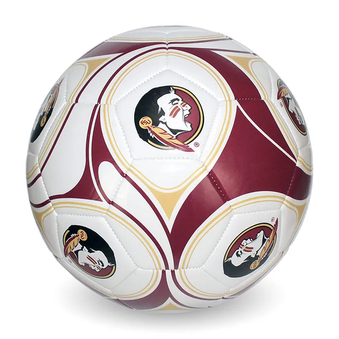 Soccer Ball with Seminole Head by Baden