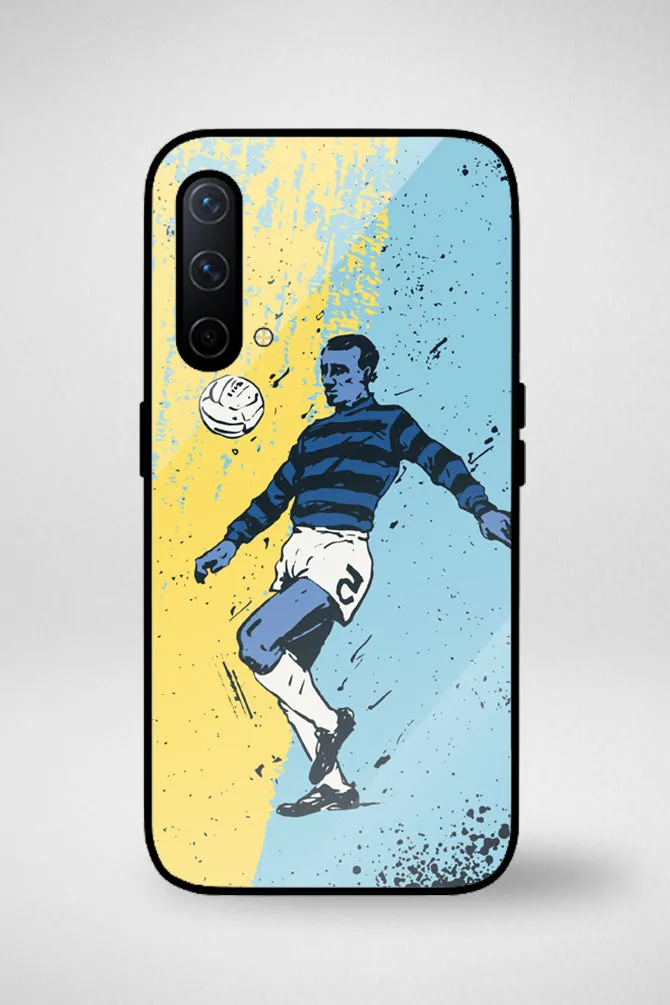 Soccer sport players Glass Mobile Case - iPhone, Samsung & OnePlus