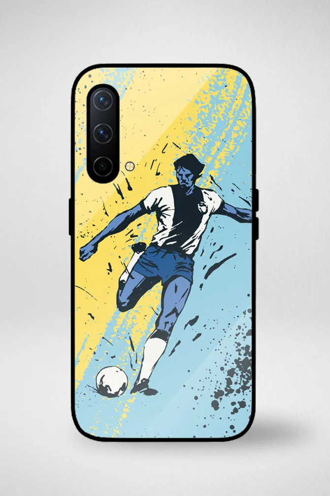 Soccer sport players Glass Mobile Case - iPhone, Samsung & OnePlus