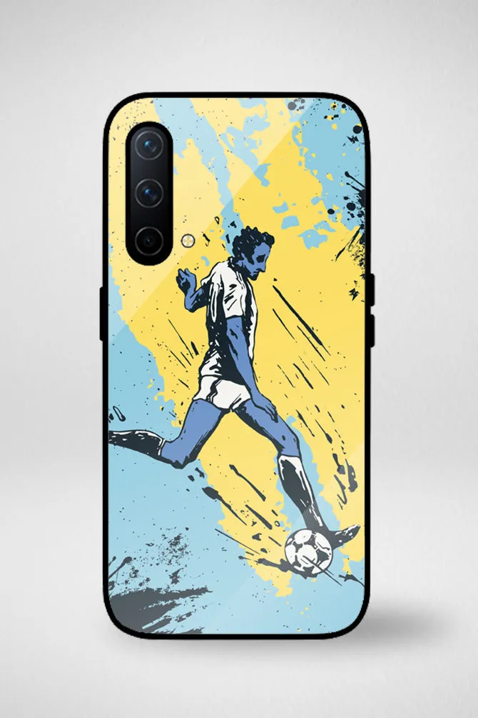 Soccer sport players Glass Mobile Case - iPhone, Samsung & OnePlus