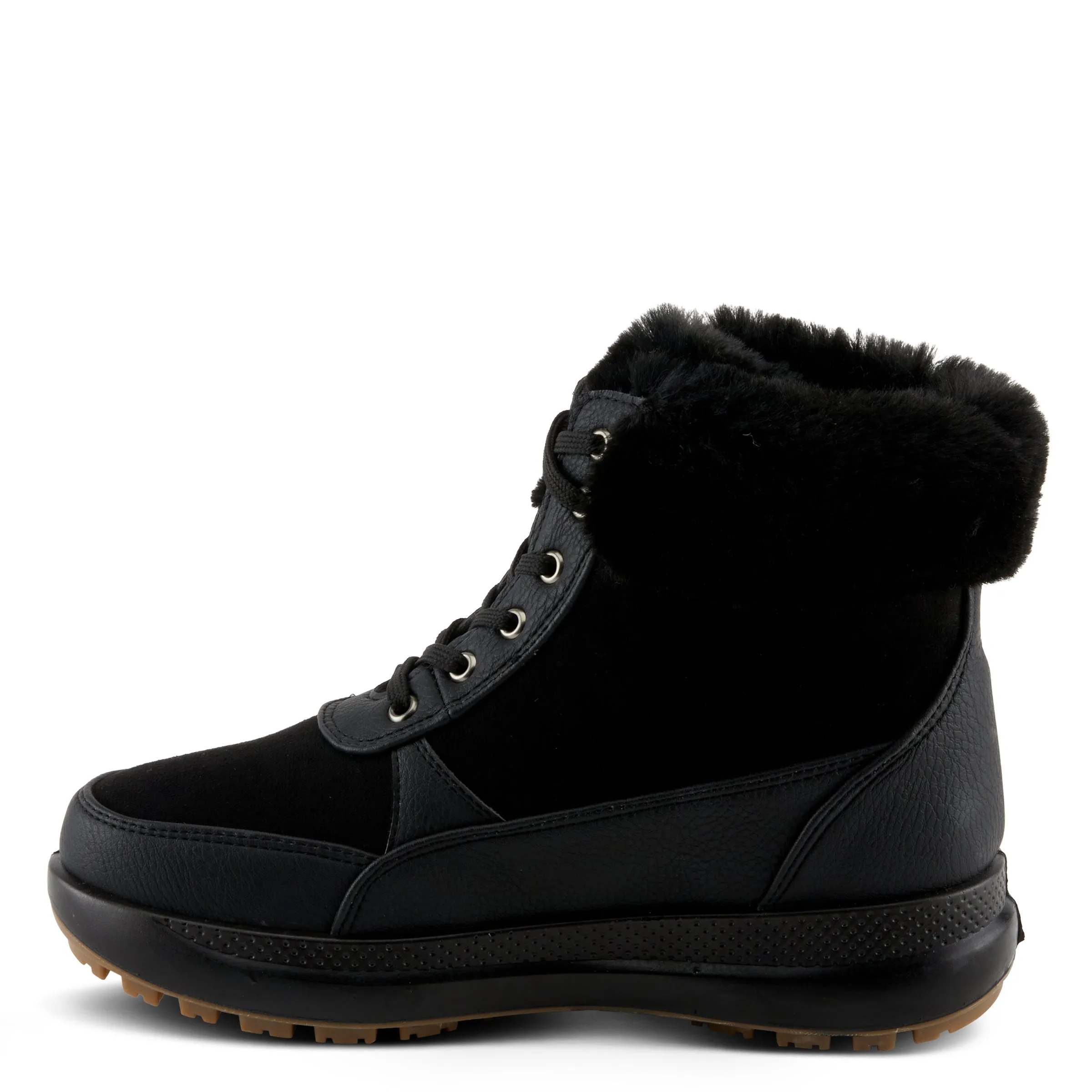 Spring Step Shoes Flexus Burrell Women's Vegan Leather Laceup Platform Boots