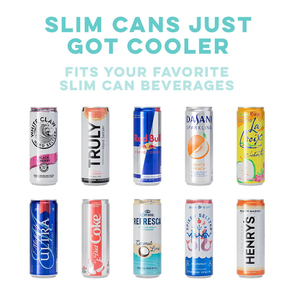 Swig | Let's Go Girls Skinny Can Cooler in 12 oz