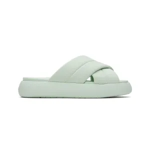 TOMS Sandal Alpargata Crossover  Women - Mint REPREVE® Jersey