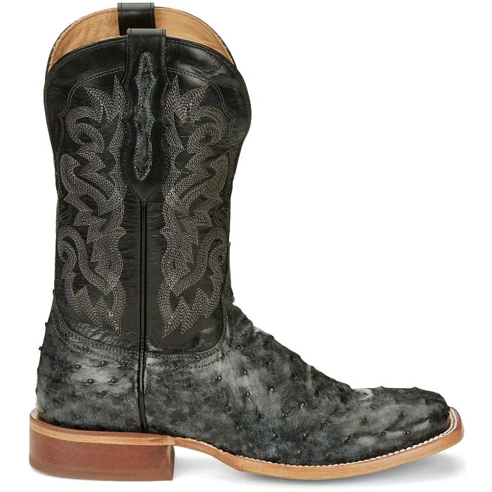 TONY LAMA MENS MOORE 11" FULL QUILL WIDE SQUARE TOE WESTERN BOOT STYLE TL5355