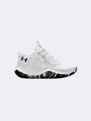 Under Armour Jet 23  Men Basketball Shoes White/Halo Grey