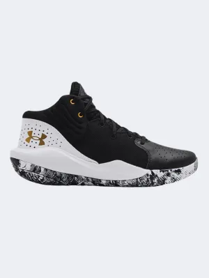 Under Armour Jet &#39;21 Men Basketball Shoes Black/White